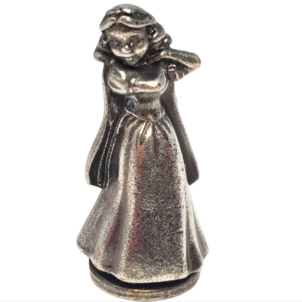 Disney Snow White Small Pewter Monopoly Piece Figure